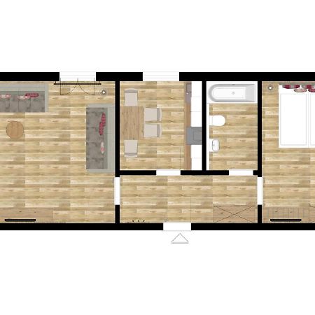 Ferienhaus Rosa 2 & 5 フュッセン エクステリア 写真