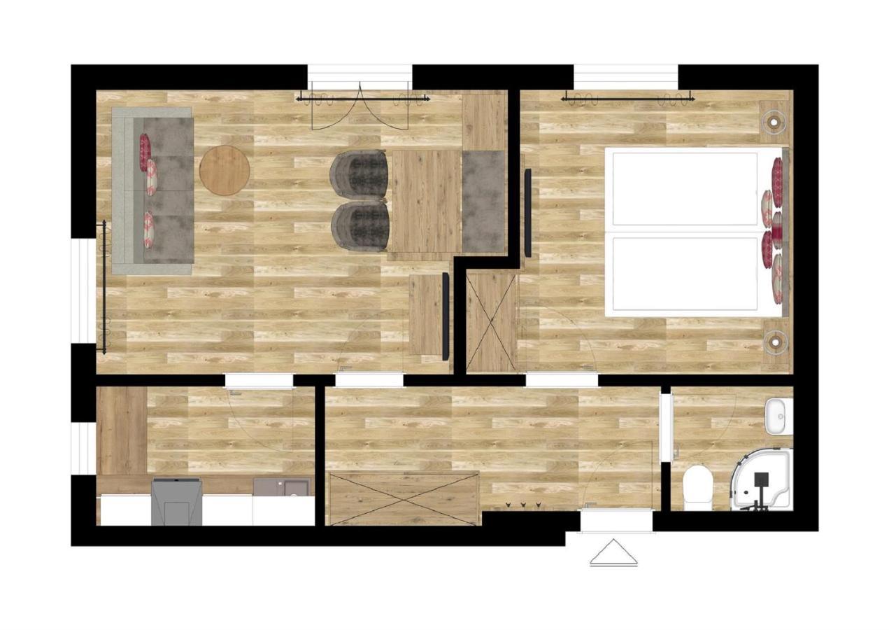 Ferienhaus Rosa 2 & 5 フュッセン エクステリア 写真